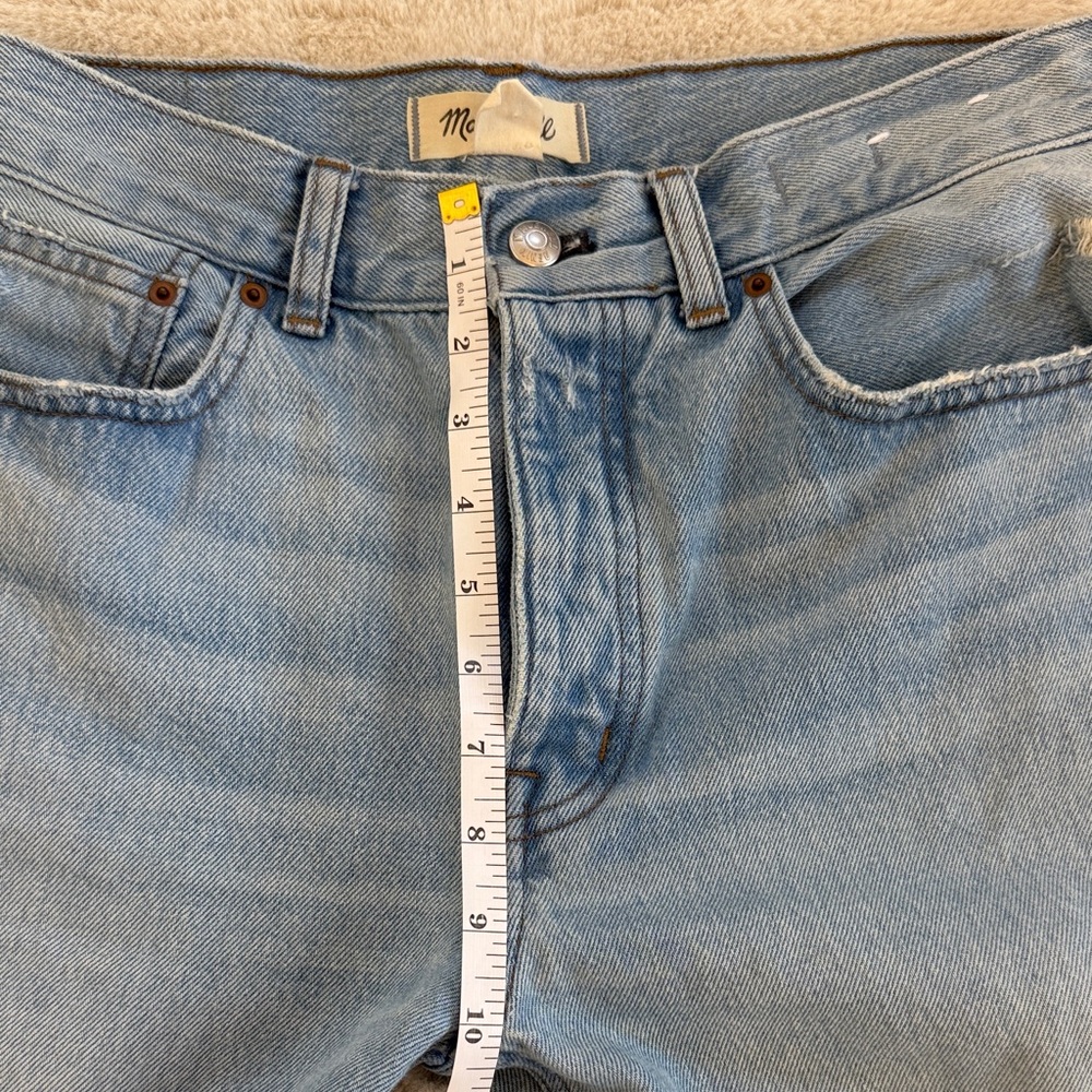 Madewell distressed low slung baggy jeans. Size 27 - Picture 7 of 8
